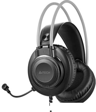 Наушники A4Tech Fstyler FH200U (черный/серый)