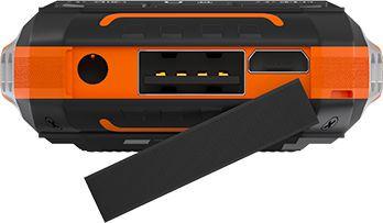 Кнопочный телефон Maxvi T100 (оранжевый)