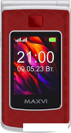 Телефон Maxvi E28 (красный)