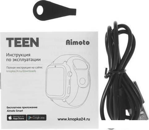 Детские умные часы Aimoto Teen (черный)