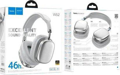 Наушники Hoco W52 (серебристый)