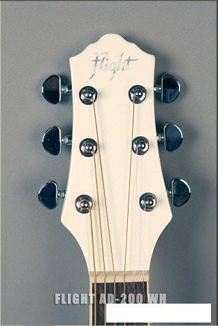 Акустическая гитара Flight AD-200 WH