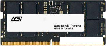 Оперативная память AGI SD238 8ГБ DDR5 SODIMM 4800 МГц AGI480008SD238