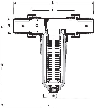 Предфильтр Honeywell FF06AA 1/2"
