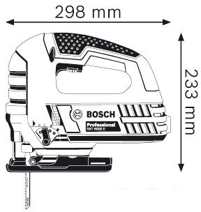 Электролобзик Bosch GST 8000 E Professional