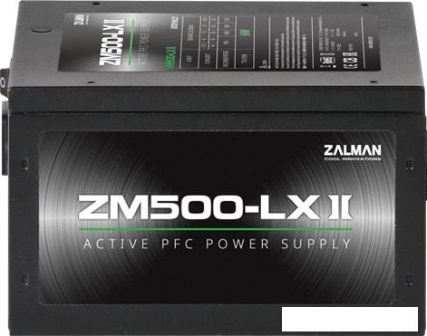 Блок питания Zalman ZM500-LXII