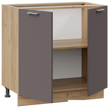 Шкаф напольный Трия Габриэлла 1Н8 (дуб крафт золотой/муссон)