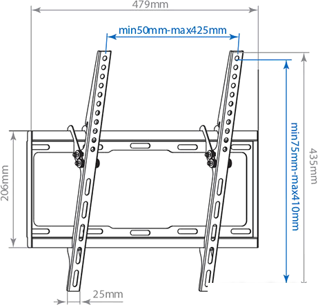 Кронштейн Arm Media Steel-4