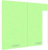 Шкаф навесной Кортекс-мебель Корнелия Лира ВШ80с (зеленый)