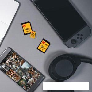 Карта памяти Kodak Ultra Performance microSDXC 128GB EKMSDM128GXC10HPRK (с адаптером)