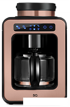 Капельная кофеварка BQ CM7000 (розовое золото/черный)