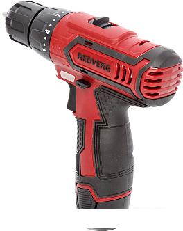 Дрель-шуруповерт RedVerg RD-SD10L/2Y (с 2-мя АКБ, кейс)