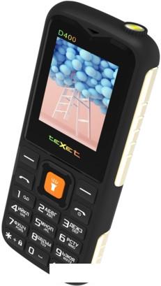 Кнопочный телефон TeXet TM-D400 (черный)