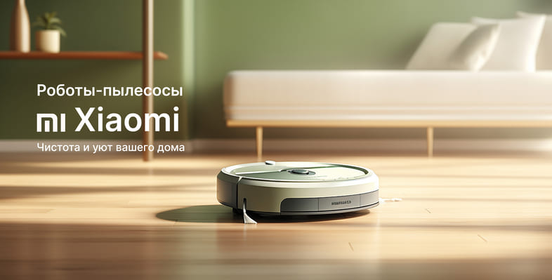 Роботы пылесосы Xiaomi