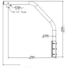 Кронштейн Uniview TR-WE45-B-IN