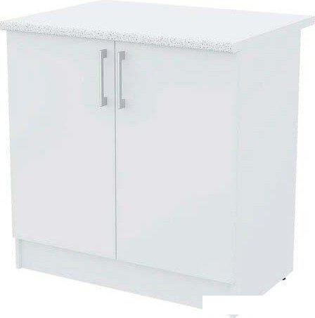 Шкаф напольный Горизонт Настя 800 (белый)