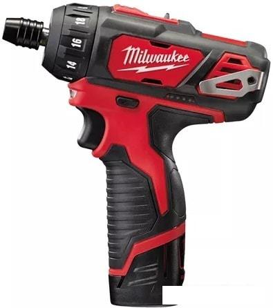 Дрель-шуруповерт Milwaukee M12 BD-202C 4933441900 (с 2-мя АКБ, кейс)