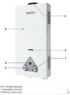 Газовая колонка Oasis Eco W-20