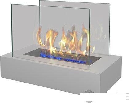 Биокамин ZeFire Galea белый