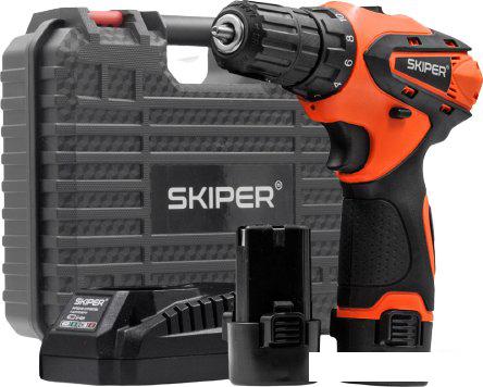 Дрель-шуруповерт Skiper CS2800-1 (с 2-мя АКБ, кейс)