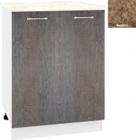 Шкаф напольный Кортекс-мебель Корнелия Лира НШ60р (береза/мадрид)