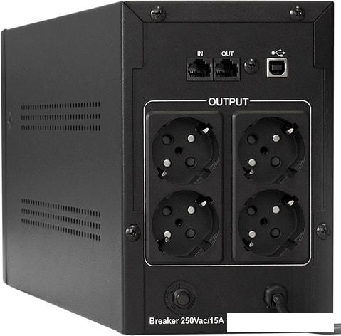 Источник бесперебойного питания ExeGate LLB-2200.LCD.AVR.EURO.RJ.USB EP285531RUS