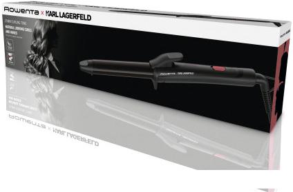 Круглая  плойка Rowenta Karl Lagerfeld CF321LF0