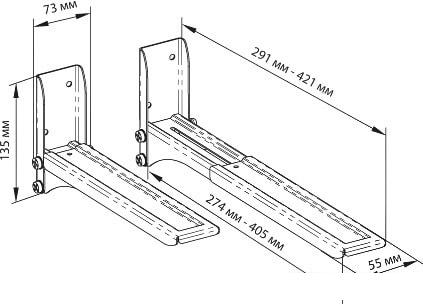 Кронштейн Trone C-7 (белый)