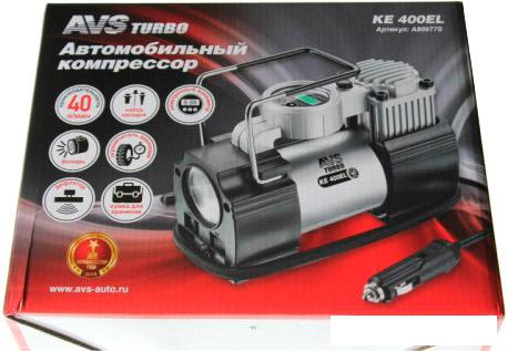 Автомобильный компрессор AVS Turbo KE 400EL