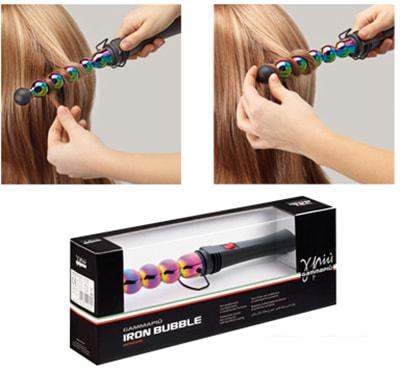 Фигурная плойка Gamma Piu Iron Bubble 25