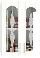 Шкаф навесной Кортекс-мебель Корнелия Ретро ВШ50ст (ясень белый) Шкаф навесной Кортекс-мебель Корнелия Ретро ВШ50ст (ясень белый)