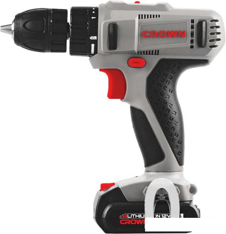 Дрель-шуруповерт Crown CT21052LH-1.5 BMC (с 2-мя АКБ, кейс)