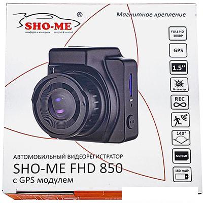 Автомобильный видеорегистратор Sho-Me FHD-850