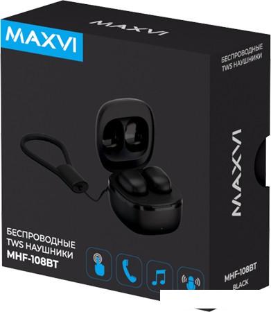 Наушники Maxvi MHF-108BT (черный)