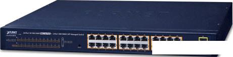 Коммутатор PLANET GS-4210-24P2S