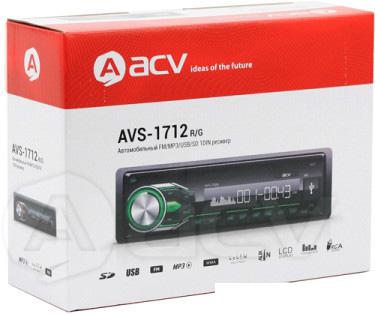 USB-магнитола ACV AVS-1712G
