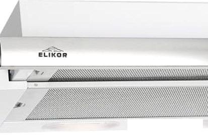 Кухонная вытяжка Elikor Интегра 60П-400-В2Л (белый/нержавеющая сталь)
