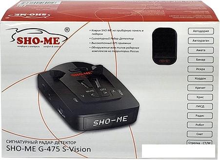 Радар-детектор Sho-Me G-475 S Vision GPS