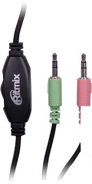 Наушники с микрофоном Ritmix RH-560M
