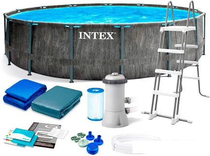 Каркасный бассейн Intex Greywood 26744 (549x122)