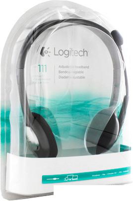 Наушники с микрофоном Logitech H111