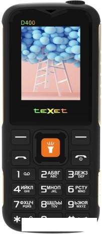 Кнопочный телефон TeXet TM-D400 (черный)