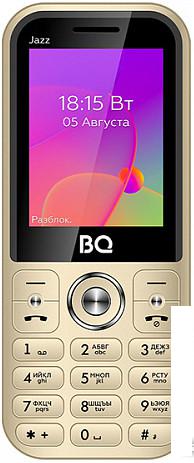 Кнопочный телефон BQ-Mobile BQ-2457 Jazz (золотистый)