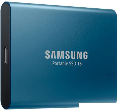 Внешний накопитель Samsung T5 500GB (синий)