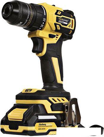 Дрель-шуруповерт Hanskonner HCD2065C (с 2-мя АКБ, кейс)