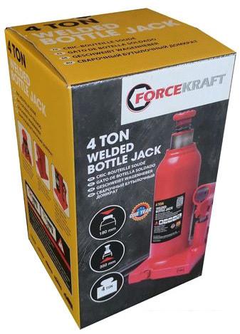 Бутылочный домкрат ForceKraft FK-T90204D 2т