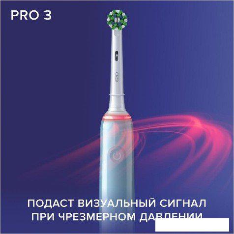 Электрическая зубная щетка Oral-B PRO Series 3 3500 D505.513.3X (голубой)