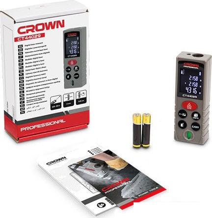 Лазерный дальномер Crown CT44029