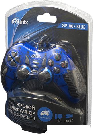 Геймпад Ritmix GP-007 (синий)