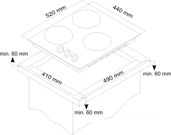 Варочная панель Simfer H45D13V011
